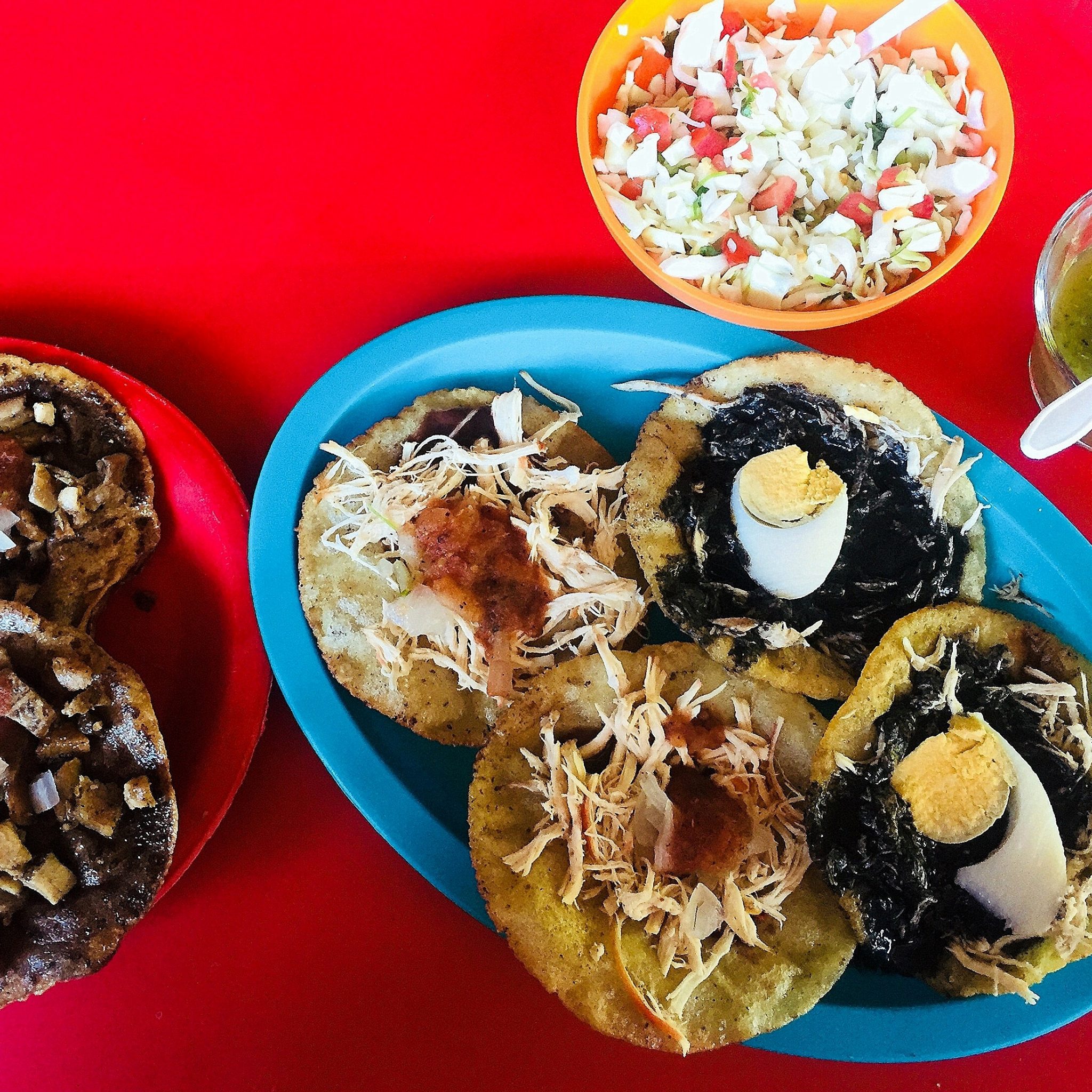 Salbutes and panuchos abound in yucatecan homes and bars, starting at breakfast.