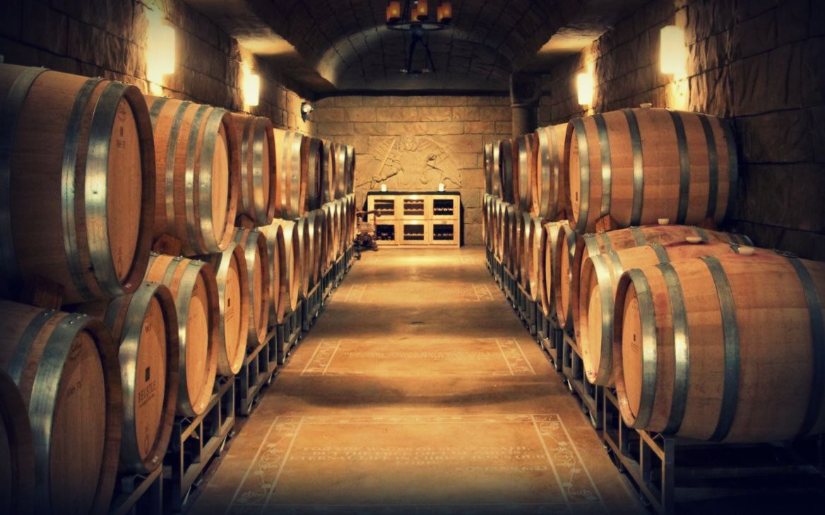 Designate a driver and head to charming Reustle Vineyards to indulge in wine tastings in a cave.